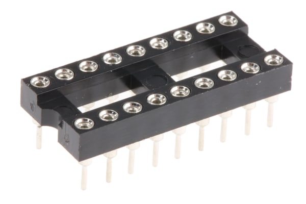 Product image for 18 WAY TURNED PIN DIL SOCKET,0.3IN PITCH