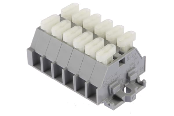 Product image for Wago 6mm Pitch PCB Terminal Block