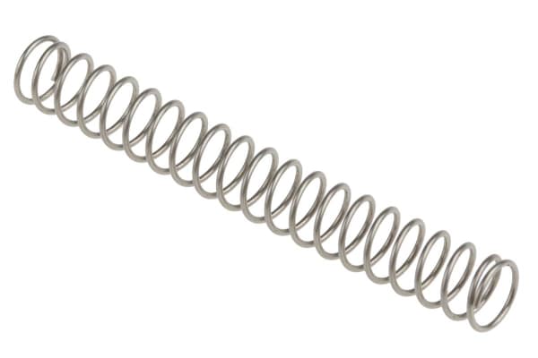 Product image for S/steel comp spring,54Lx6.93mm dia