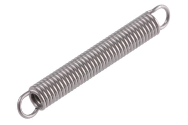 Product image for S/steel extension spring,26.4Lx3.5mm dia