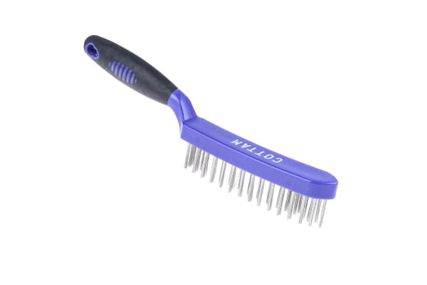 Product image for 4 row stainless steel wire brush