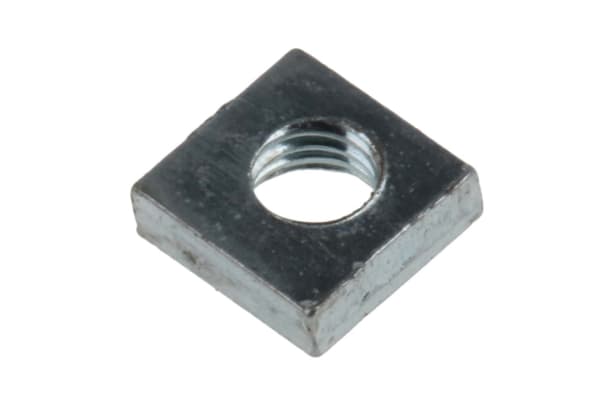 Product image for Zinc plated steel square pressed nut,M3