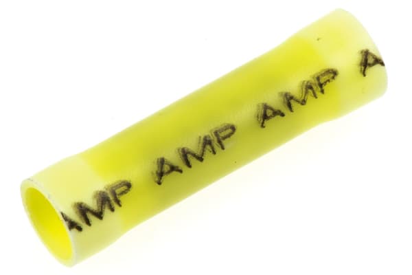 Product image for Butt splice, PLASTI-GRIP, yellow