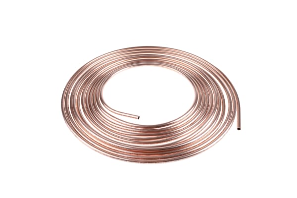 Product image for Annealed copper tube,10m L x 4mm OD