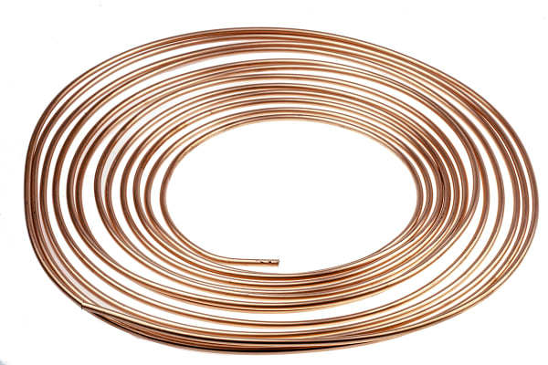 Product image for Annealed copper tube,10m L x 5mm OD