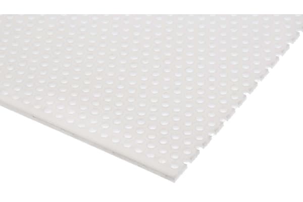 Product image for Perforated polypropylene sheet,3mm dia