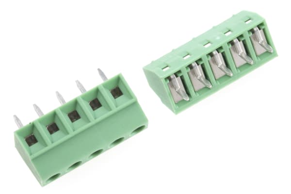 Product image for 5 WAY VERTICAL SCREW HEADER,3.81MM PITCH