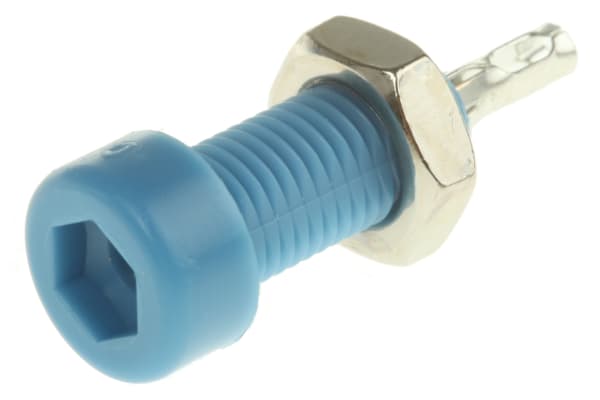 Product image for 10A TEST SOCKET 2MM, BLUE