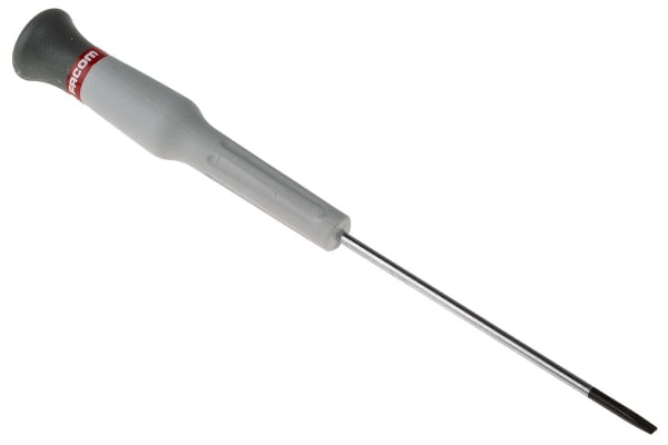 Product image for Facom Flat Precision Screwdriver 2.5 mm Tip