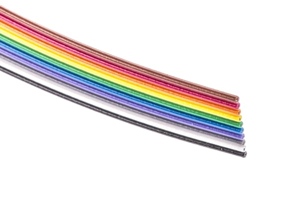 Product image for 10way 3302IDC 0.05 in ribbon cable,30.5m