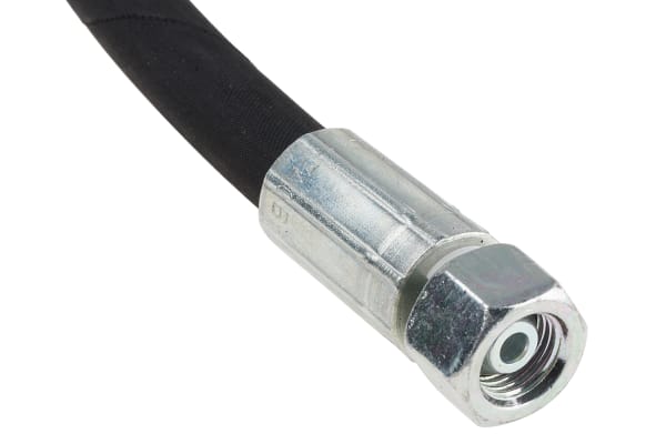 Product image for Hydraulic Hose, 1462 mm L x 1/4in ID