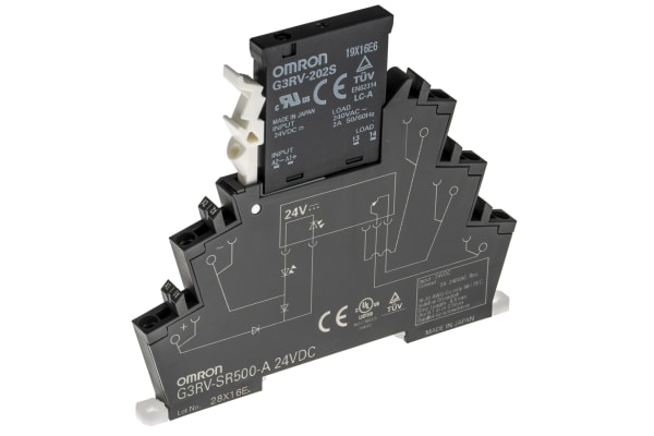 Product image for Slimline  SSR 6mm  2 A, 24VDC