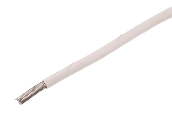 Product image for EN2267 AEROSPACE WIRE 18AWG WHITE 100M