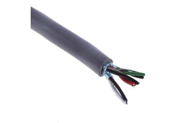 thumbnail image 2 of Carol C6040A 22/3P Individually Shielded Twisted Pair Cable Gray 50ft 2 of 5