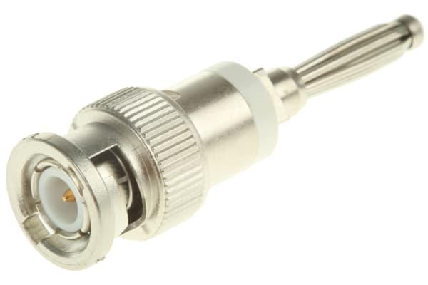 Product image for ADAPTOR BNC PLG-1X4MM PLG