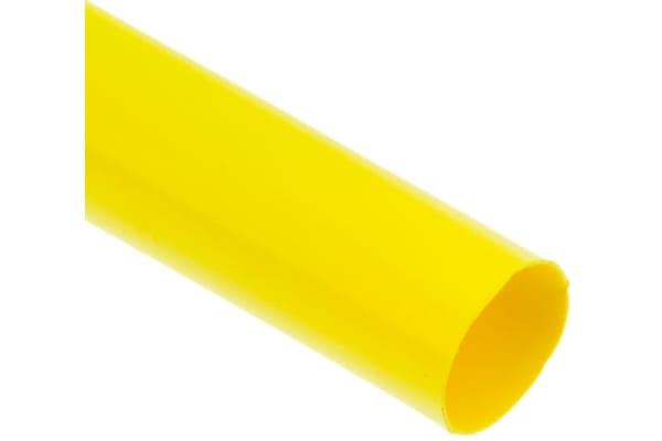 Product image for Yellow heatshrink tubing,9.5mm bore