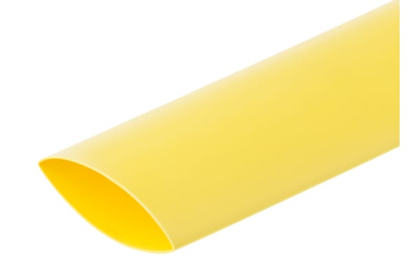 Product image for Yellow heatshrink tubing,19mm bore