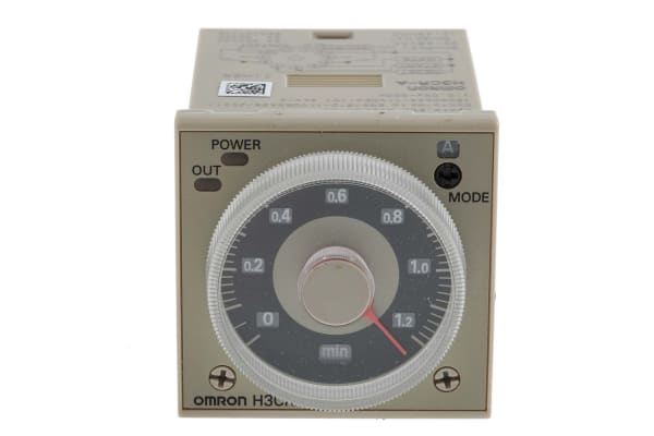 Product image for DPDT 6functiontimer,0.05sec-300hr 24-28V