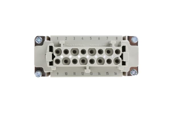 Product image for Han(R) E 16P+E skt insert,16A 400-500Vac