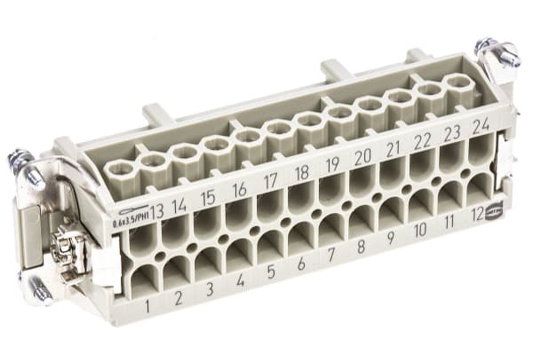 Product image for Han(R) E 24P+E skt insert,16A 400-500Vac