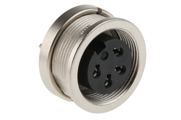 Product image for SERIES 680 4 WAY PANEL MOUNT SOCKET,5A
