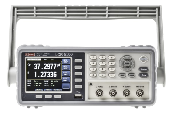 Product image for 100kHz high precision LCR meter,RS232