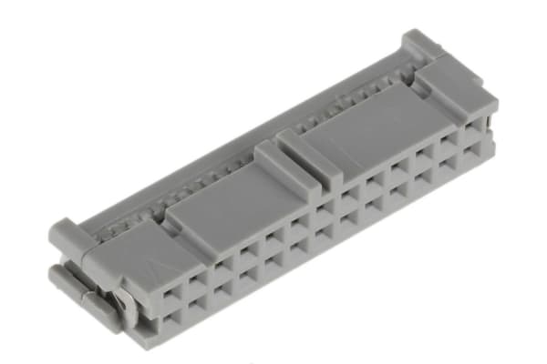 Product image for 3000 SERIES 2.54MM IDC CABLE SOCKET, 26P