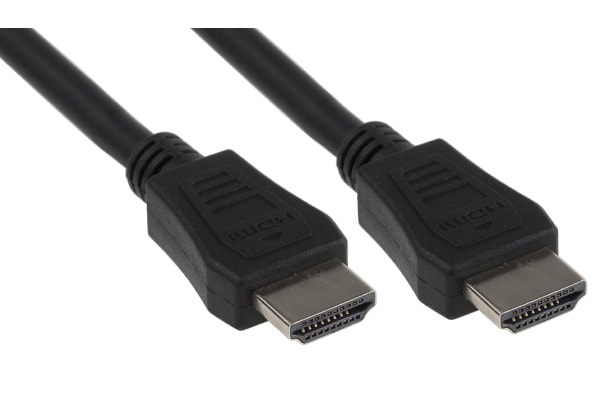 Product image for RS HDMI HS Cable+Eth, A-A,M/M,LSOH,1m