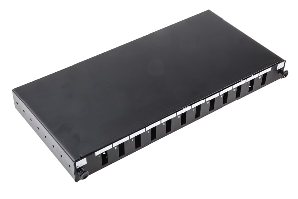 Product image for Unloaded Sliding 12 Port Patch Panel