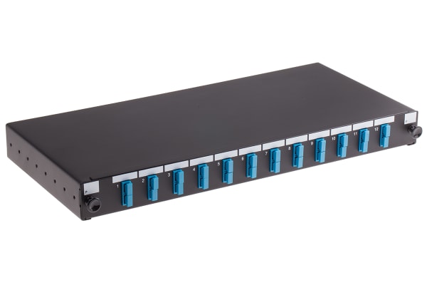 Product image for SC Singlemode Duplex 12 adaptor 24 fibre