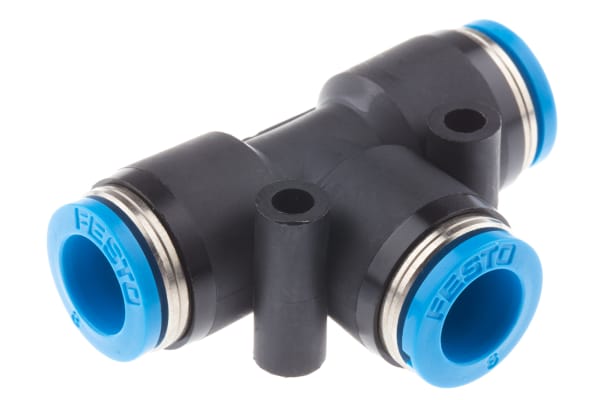 Product image for Push in T Connector, 8mm