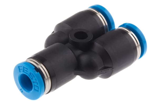 Product image for Push in Y Connector, 4mm