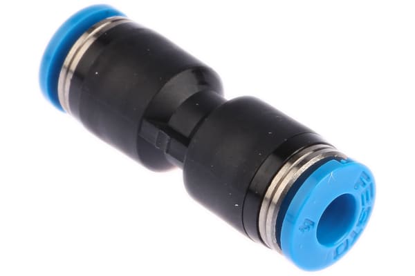 Product image for PUSH-IN CONNECTOR 4MM TO 4MM