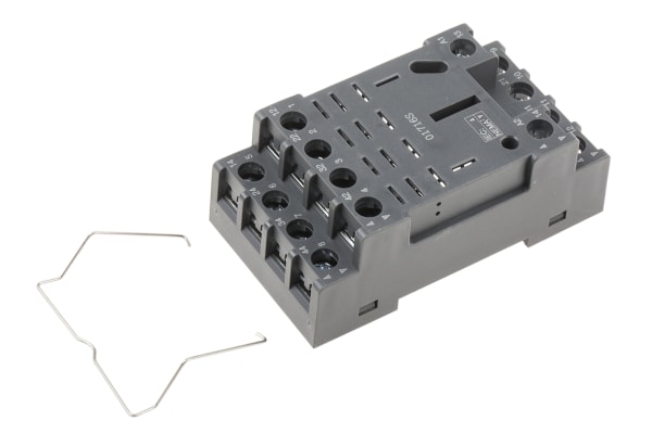 Product image for DIN Rail Skt Rising/screwClip&Tag