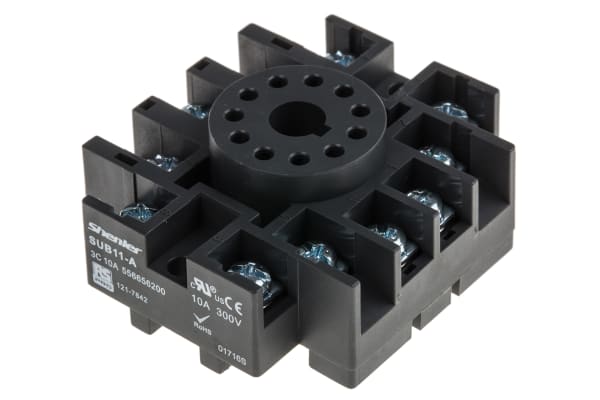 Product image for DIN Rail Skt 11-pin Rising