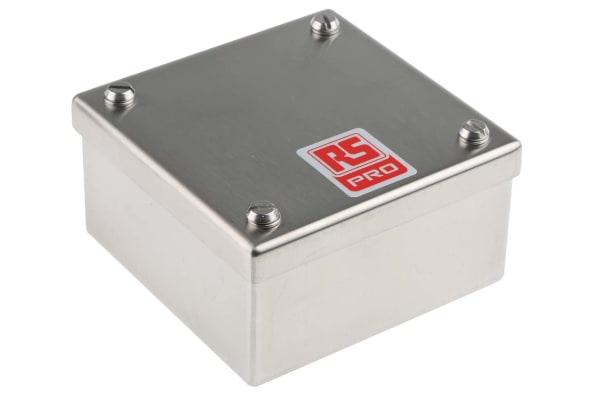 Product image for Stainless Stl adaptable box  100x100x50