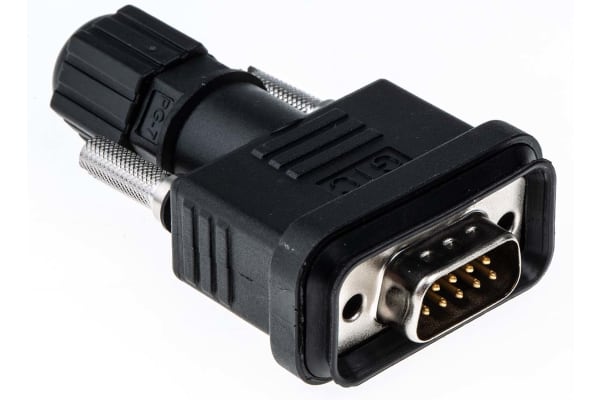 Product image for D-SUB 9P Field Installable Cable Male