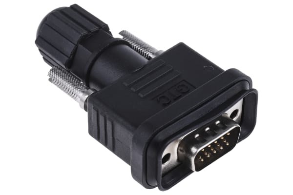 Product image for D-SUB 15P Field Installable Cable Male