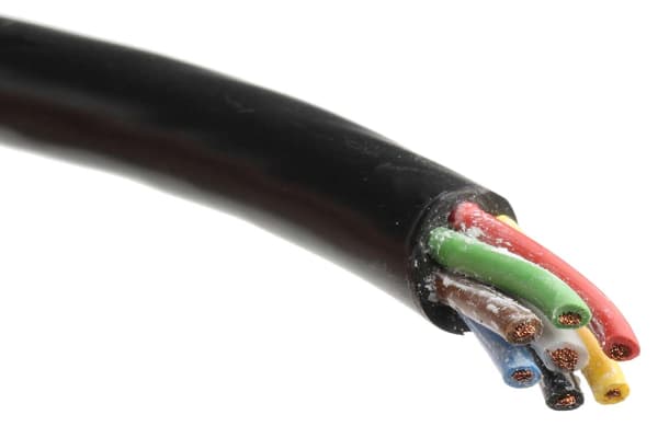 Product image for 7 CORE TRAILER CABLE, 25M