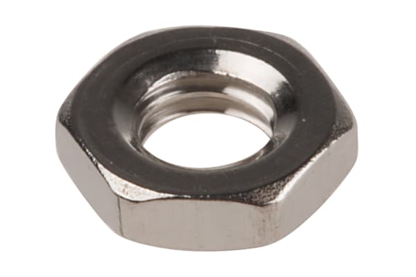 Product image for M4 A2 S/Steel Locking Half Nut,Din 439