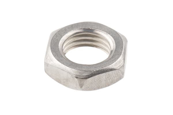 Product image for M16 A2 S/Steel Locking Half Nut,Din 439