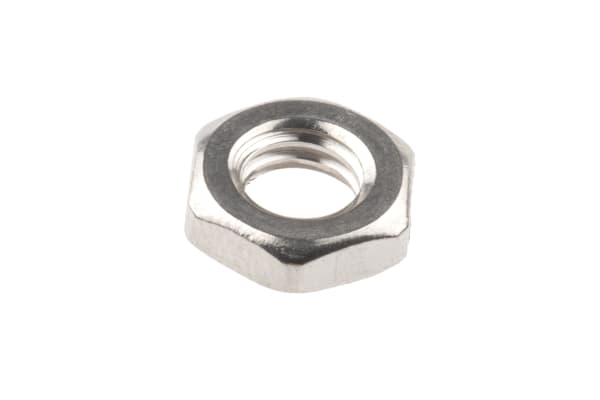 Product image for M6 A4 S/Steel Locking Half Nut,Din 439