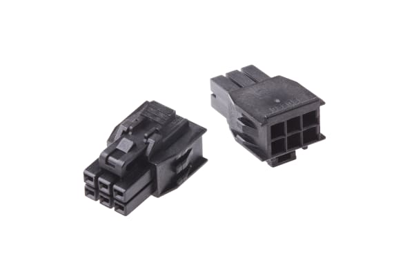 Product image for NANO-FIT 2.5MM TPA RECEPTACLE HOUSING,6P