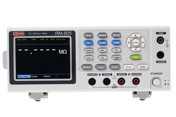 Product image for Ohmmeter with handler,RS-232C,USB,GPIB