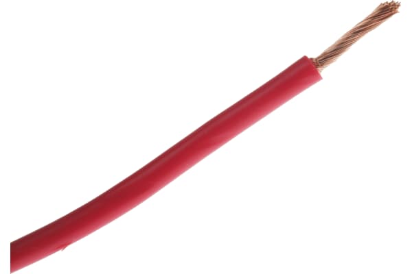 Product image for ISO6722-1 Automotive wire 2mm red 30m