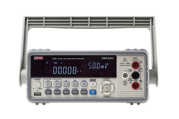 Product image for Dual measure multimeter,USB host