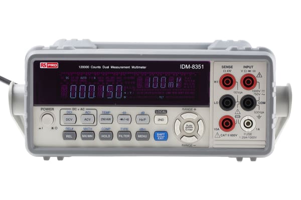 Product image for 120000 count dual measurement multimeter