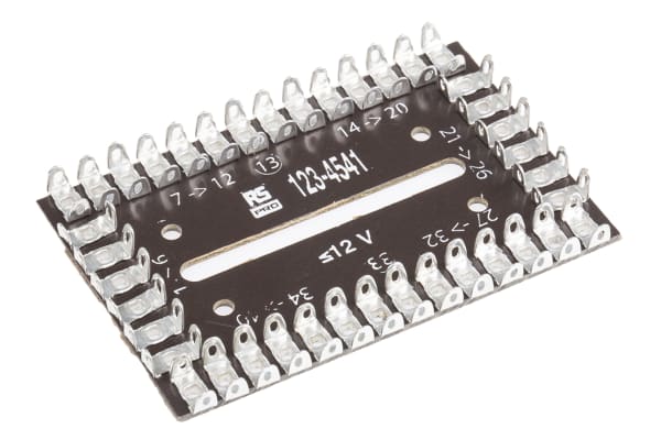 Product image for RS PRO Solder Tag Board with 40 Contacts for Raspberry Pi