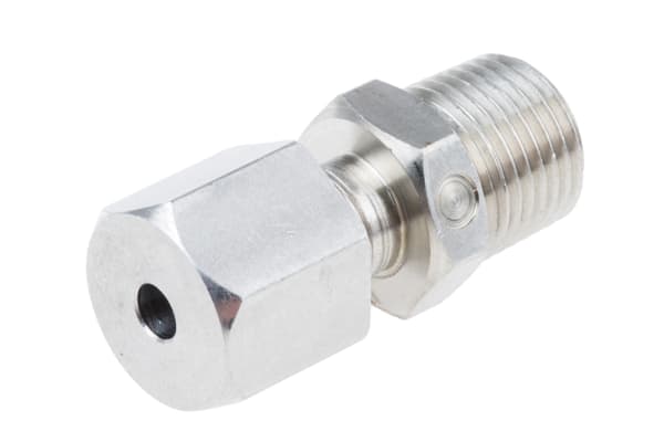 Product image for Stainless Steel Fitting 1/8" NPT x 3.0mm