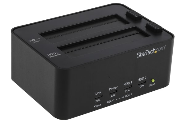 Product image for STARTECH SB 3 1:1 HDD DOCK + ERASER